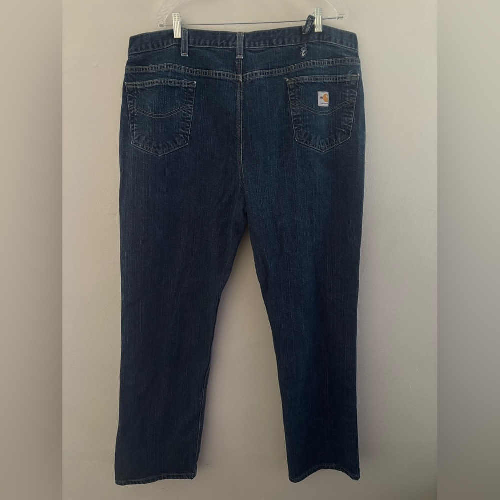 Carhartt Vintage Dark Blue Denim Jeans Fire Resistant
